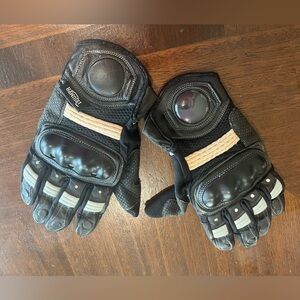 Triumph Men XXL Motorcycle Black Motorcycle Crash Gloves Winter Warm Safety